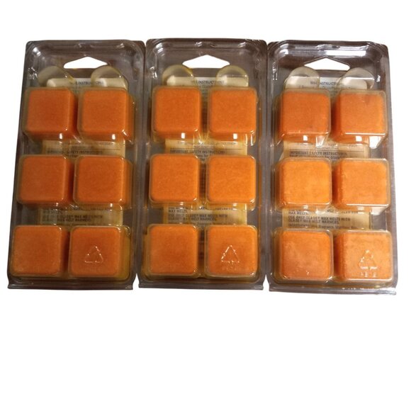 Glade Scented Wax Melts Pumpkin Pie Diner Scent Lot of 3 Packs Discontinued NEW - Picture 3 of 3